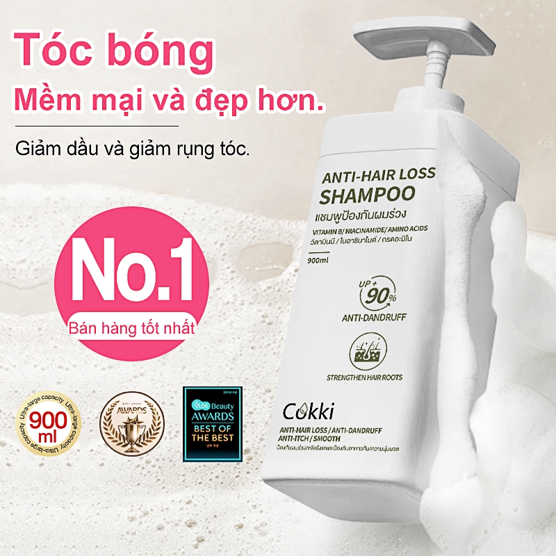 Sử dụng Chai Dầu Gội Keratin Cokki trong đời sống
