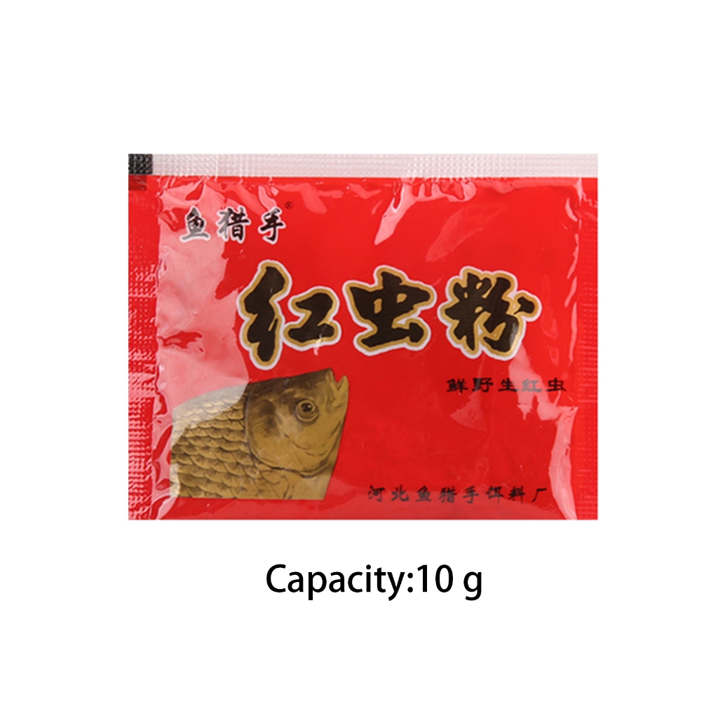 Bột Thơm Câu Cá Mồi Cá Thu Hút 10g Bột Tự Nhiên Mồi Cá Phụ Gia Cá Cô Đặc Cao