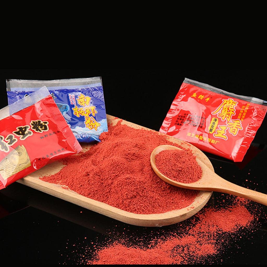 Bột Thơm Câu Cá Mồi Cá Thu Hút 10g Bột Tự Nhiên Mồi Cá Phụ Gia Cá Cô Đặc Cao