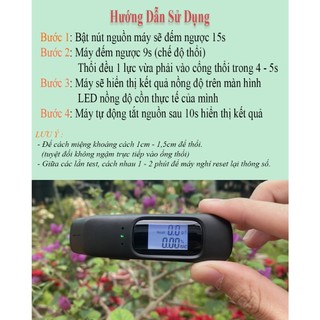 Máy kiểm tra cồn không tiếp xúc với màn hình kỹ thuật số LED Máy đo cồn Máy kiểm tra cồn Độ chính xác Công cụ chẩn đoán máy đo hơi thở