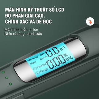 Máy kiểm tra cồn không tiếp xúc với màn hình kỹ thuật số LED Máy đo cồn Máy kiểm tra cồn Độ chính xác Công cụ chẩn đoán máy đo hơi thở