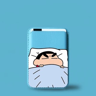 Giá đỡ thẻ ví họa tiết Crayon Shinchan ngủ cho iPhone 13 12promax15pro 15promax 14 14promax 14 Pro 16 16plus 16 Pro Max 11