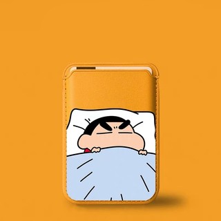 Giá đỡ thẻ ví họa tiết Crayon Shinchan ngủ cho iPhone 13 12promax15pro 15promax 14 14promax 14 Pro 16 16plus 16 Pro Max 11