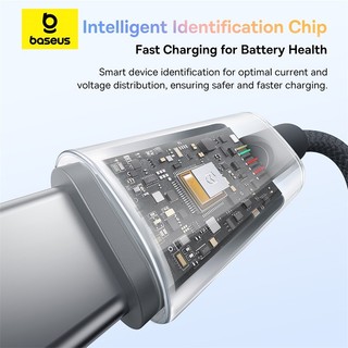 Cáp sạc nhanh Baseus Discolor Series 100W USB sang USB-C