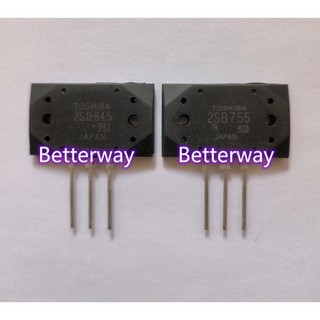 1 đôi 1 cái 2SB755 + 1 cái 2SD845 B755 D845 mới trên betterway