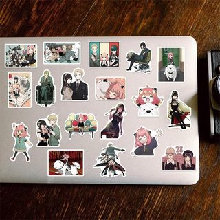 Bộ 50 Anime Nhật Bản SPY × GIA ĐÌNH Dán Xe Máy Hành Lý Chống Thấm Nước Điện Thoại DIY Miếng Dán Đồ Chơi Trẻ Em
