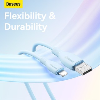 Dây cáp sạc nhanh BASEUS Pudding Series 2.4A thích hợp cho Phone