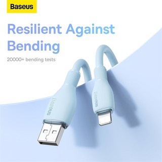 Dây cáp sạc nhanh BASEUS Pudding Series 2.4A thích hợp cho Phone