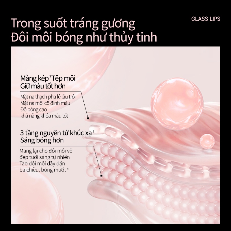 Son thạch Mooekiss bổ sung tinh chất Double Peptide dưỡng ẩm, giúp môi mềm mịn và lên màu tự nhiên 2.2g