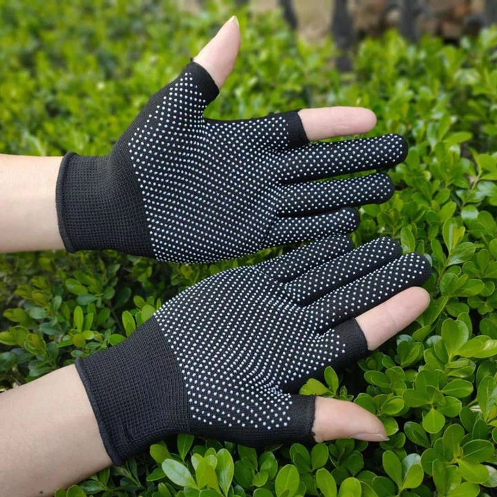 ☄️starryshop☄️1 Đôi găng tay chống nắng, bao tay lái xe máy, tập gym, tập thể thao hở ngón đa năng
