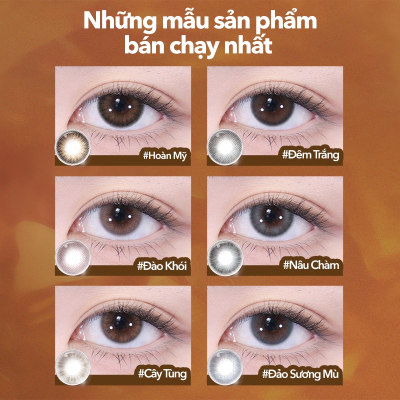 Ảnh Set 10 chiếc kính áp tròng Moody 14.2mm lens 1 ngày thuộc bộ sưu tập  Teenage Daydream 2