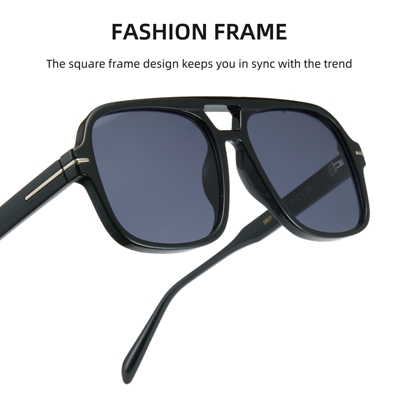 Kính râm Cyxus Aviator dành cho nam nữ UV400 Bảo vệ chống chói Cầu đôi Kính lái xe Kính thể thao 1240