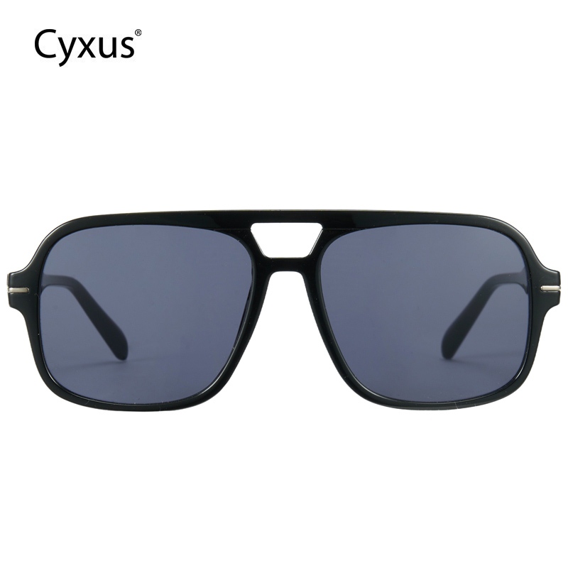 Kính râm Cyxus Aviator dành cho nam nữ UV400 Bảo vệ chống chói Cầu đôi Kính lái xe Kính thể thao 1240