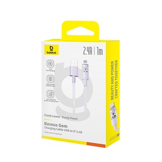 Cáp sạc đá quý Baseus 2.4A Cáp dữ liệu sạc nhanh