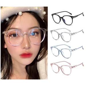 🌺xinyia🌺 Kính Mắt Kính Chống Bức Xạ Cho Nữ Kính Sinh Viên Chống Ánh Sáng Xanh Kính Máy Tính Có Thể Thay Thế Ống Kính Nhẹ Thời Trang Kính Mắt