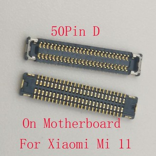 2-10 Chiếc USB Màn Hình Lcd Pin FPC Kết Nối Cắm Cho Xiaomi Mi 11 Ultra M11 Redmi K50 Chơi Game Cá Mập Đen 2 Pro Helo 40 50 60 Pin 11Pro AWM-A0 SKW-H0 2Pro Mi11 Sạc Flex Board