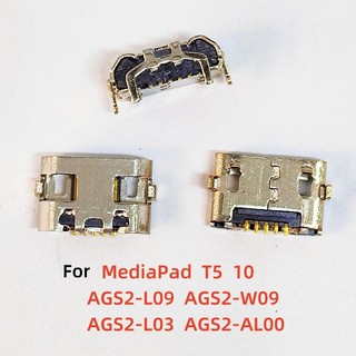 10-50 Chiếc Cổng Sạc Cắm Usb Sạc Dock Kết Nối Cho Huawei MediaPad T5 10 AGS2-L09 AGS2-W09 AGS2-L03 AGS2-AL00 Chơi 5 Linh Kiện Thay Thế