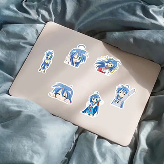 Bộ 50 Izumi Konata Dán Anime Decal DIY Tủ Lạnh Hành Lý Laptop Điện Thoại Đàn Guitar Dễ Thương Miếng Dán