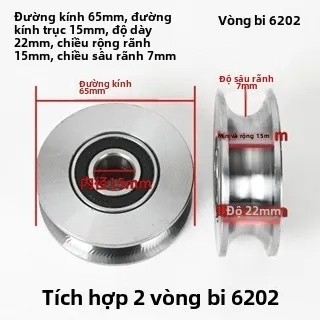 ♔✪Ròng rọc hình chữ U bằng thép 45 # Vòng bi tích hợp ngoài trời Cần trục nhỏ Ròng rọc Ròng rọc Dây Ròng rọc Ròng rọc CMVV