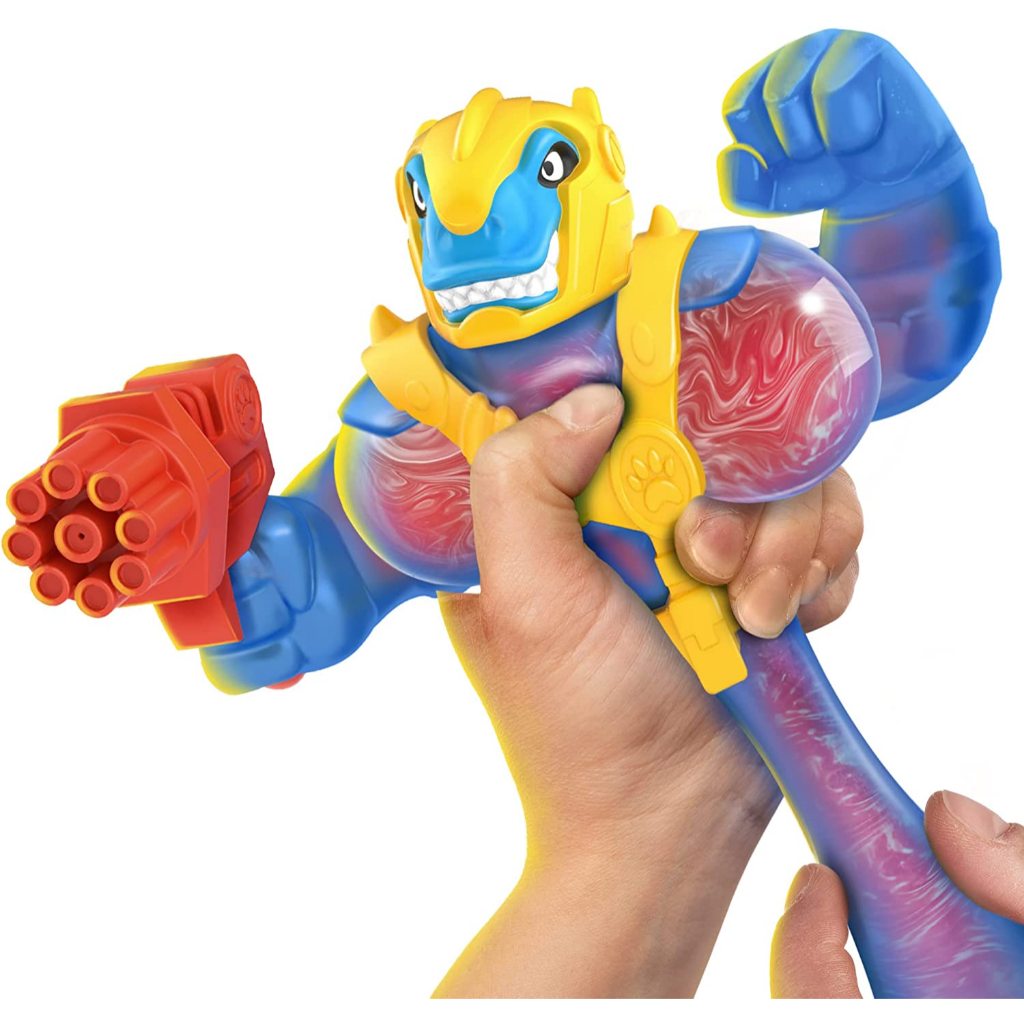 Heroes of Goo Jit Zu Galaxy Blast Hero Pack - Super Gooey Tyro với máy phun nước hoàn toàn mới