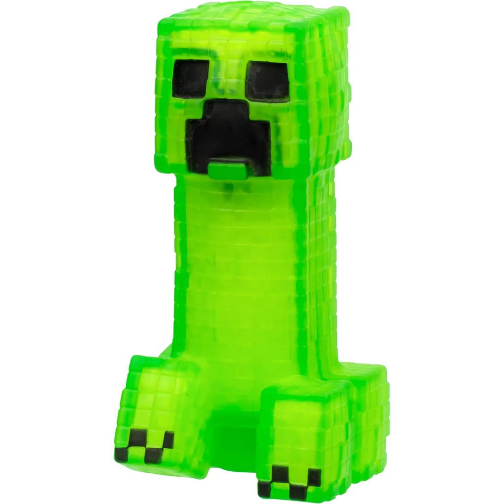 Heroes of Goo Jit Zu Minecraft Nhân vật co giãn, Creeper, Super Crunchy Goo lấp đầy với mảnh thuốc súng ẩn bên trong, kéo dài anh ta gấp 3 lần kích thước của anh ta