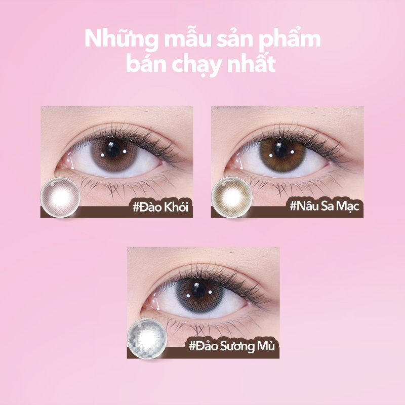 Ảnh Set 2 chiếc kính áp tròng Moody 14.2mm lens 1 ngày thuộc bộ sưu tập Teenage Daydream Mini version 1
