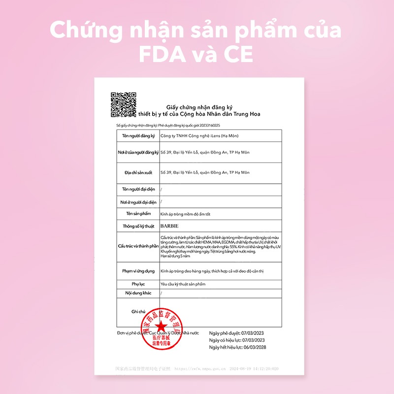 Ảnh Set 2 chiếc kính áp tròng Moody 14.2mm lens 1 ngày thuộc bộ sưu tập Teenage Daydream Mini version 2