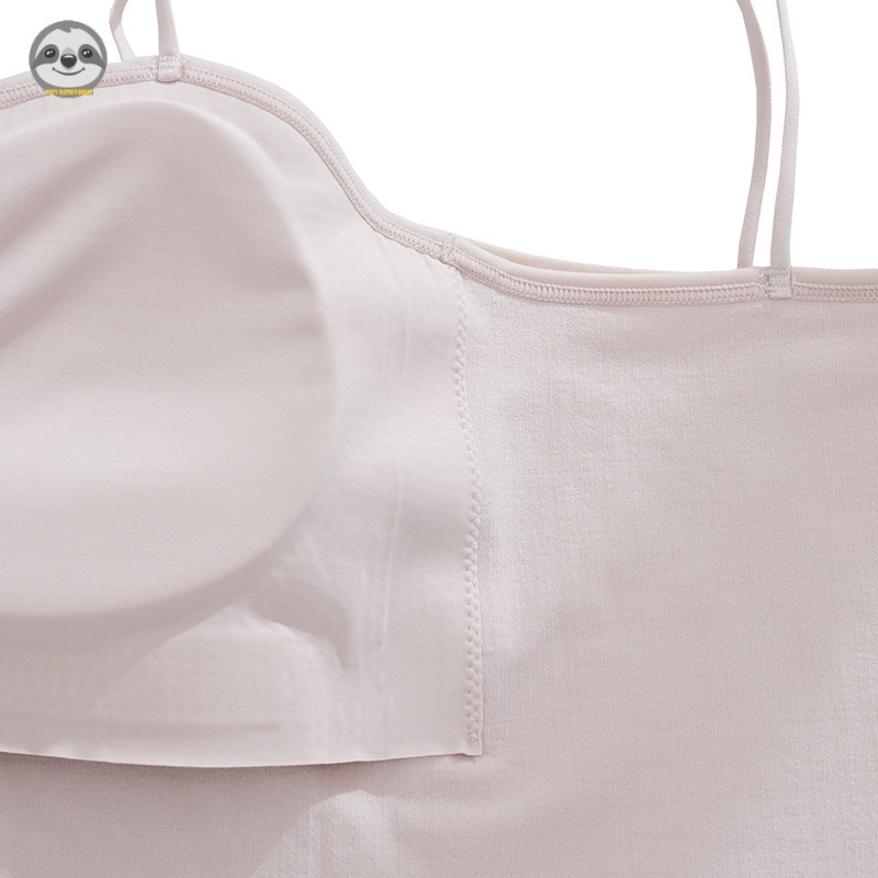 Phong cách Nhật Bản Muji Style / Áo Vest dây đeo Spaghetti liền mạch