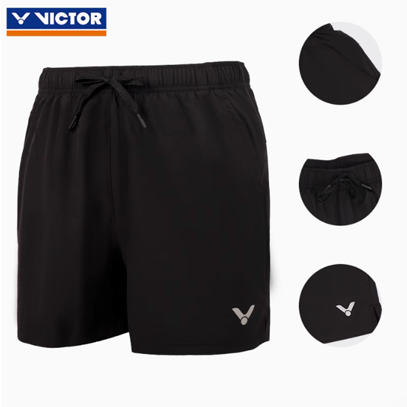 Victor quần short cầu lông quần short nam nữ thể thao thấm mồ hôi thoáng khí khô nhanh victor chính hãng R-391478