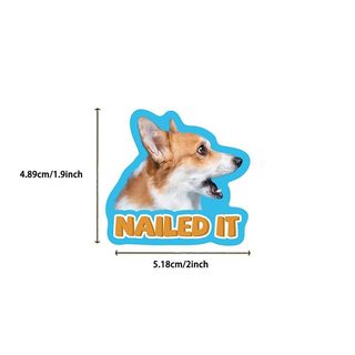 52 Chiếc Hoạt Hình Dễ Thương Động Vật Dán Vinyl Chống Thấm Nước Hành Lý Đàn Guitar Laptop Kid Sticker DIY