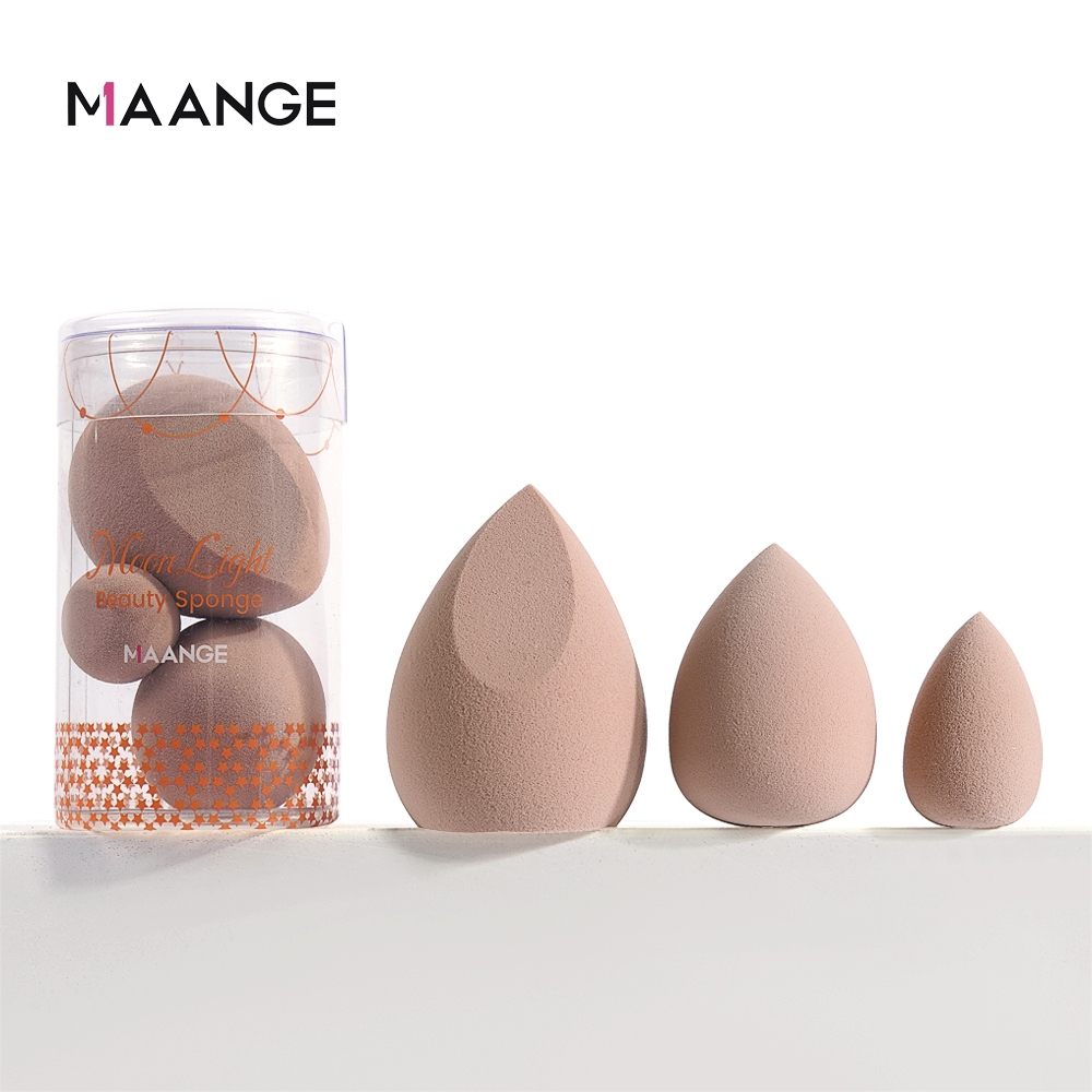 Set 3 Mút Trang điểm MAANGE Dùng Tán Kem Nền Hoặc Đánh Nền 5965