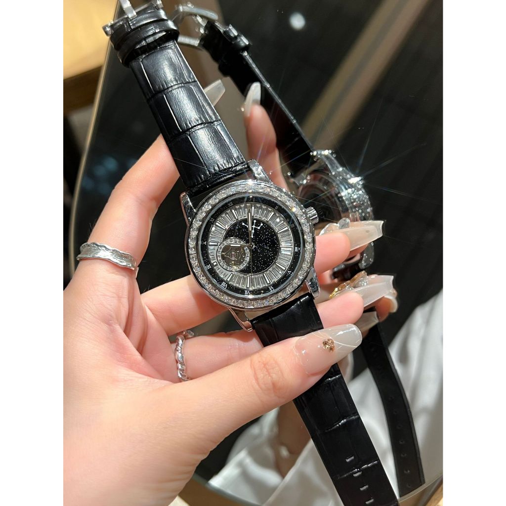 Đồng hồ du lịch thạch anh tự động rỗng tourbillon đích thực mới chống thấm nước đồng hồ nam phát sáng trong bóng tối