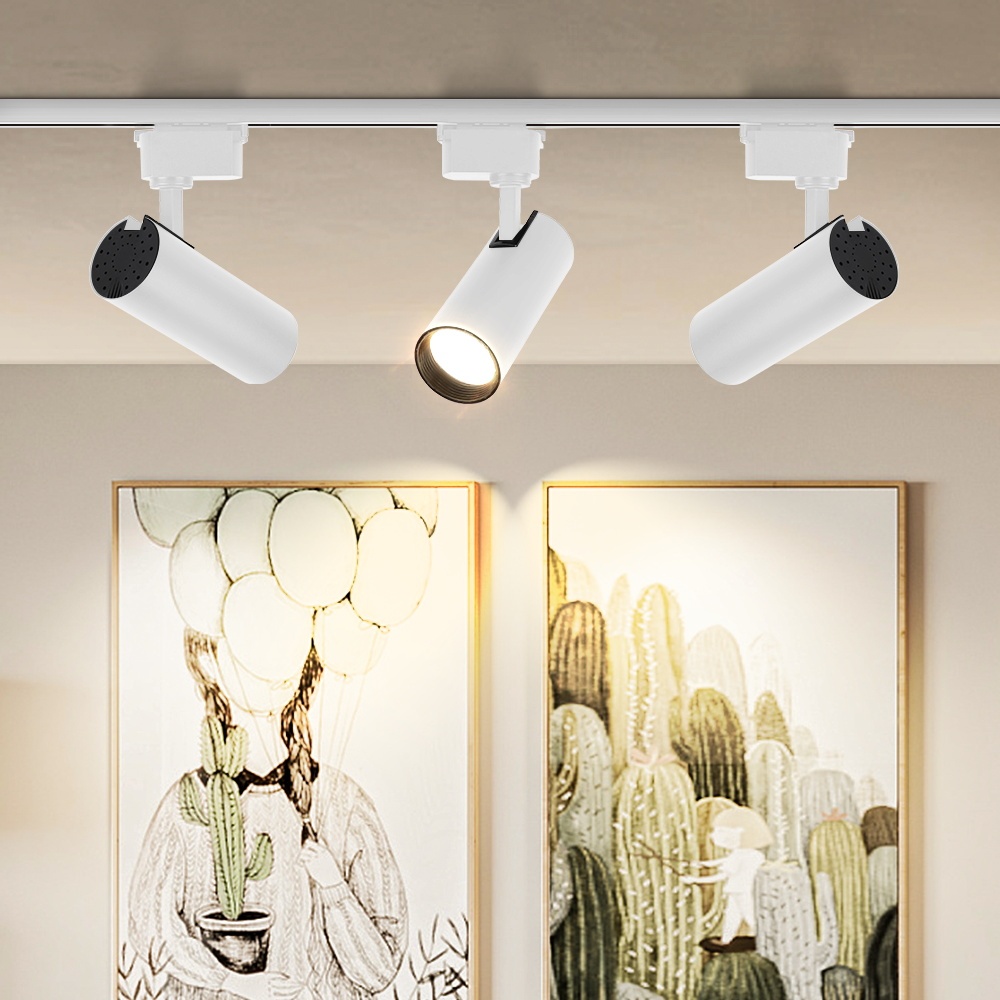 Đèn Led Chiếu Sáng Đèn Trần Dài Hơn Cob Spot Light 30W Đèn Đường Sắt Cho Cửa Hàng Quần Áo / Cửa Hàng / Hội Trường / Nhà Hàng Sportlight