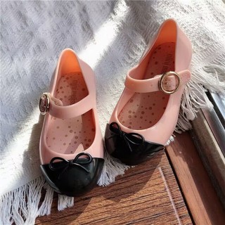 2025 Phong Cách Mới Melissa Giày Trẻ Em Giày Thạch Nơ Bé Gái Giày Sandal Công Chúa