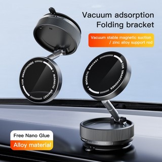 Giá đỡ điện thoại ô tô hấp phụ hút chân không từ tính X91 mới 360° Xoay Giá đỡ hút mạnh cho điện thoại di động Máy tính để bàn Phát trực tiếp