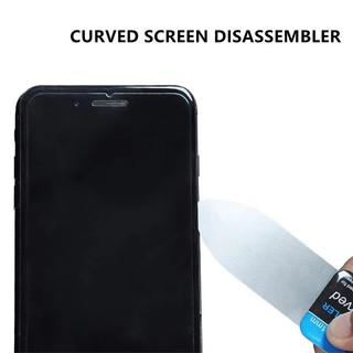 1-10 Chiếc Màn Hình LCD Cong Siêu Mỏng Spudger Mở Thẻ Pry Tháo Rời Thép Không Gỉ Kim Loại Dụng Cụ Sửa Chữa Điện Thoại Di Động