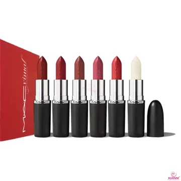 Phiên bản mới Satin light MAC Power Kiss Lipstick MỚI MAC Matte Lipstick Rouge A Levres MAC Lipstick