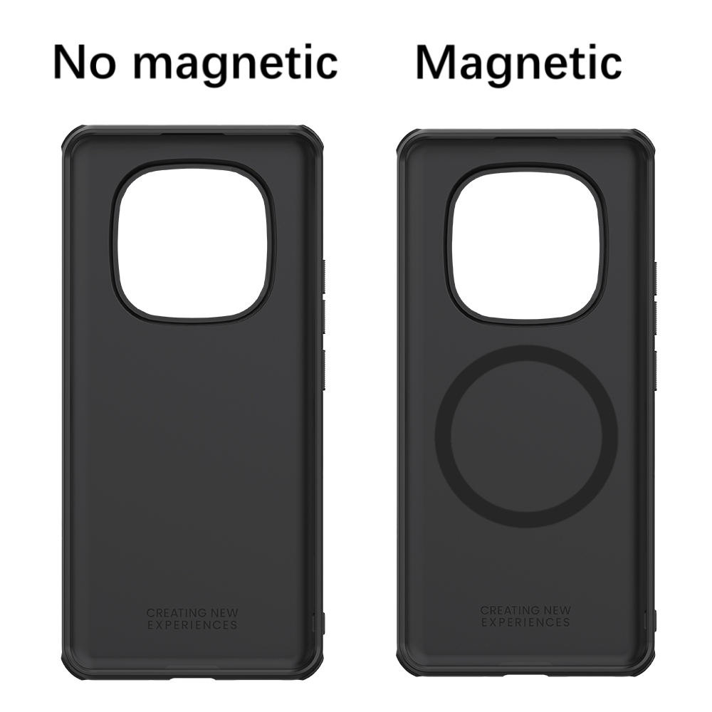 Nillkin Cho Xiaomi Poco X7 Pro / Redmi Note 14 Pro / Pro + / Plus 5G Frosted Shield Pro Ốp Lưng Nhựa Mờ Từ Tính Vỏ Điện Thoại Vỏ Bảo Vệ