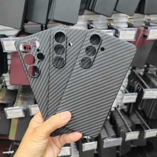 Ốp Điện Thoại Bằng Sợi Carbon Thật Cho Samsung Galaxy S25 Siêu Nguyên Chất Sợi Aramid Siêu Mỏng Cho Galaxy S25 Plus Vỏ Bảo Vệ