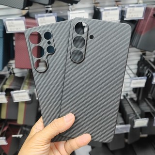 Ốp Điện Thoại Bằng Sợi Carbon Thật Cho Samsung Galaxy S25 Siêu Nguyên Chất Sợi Aramid Siêu Mỏng Cho Galaxy S25 Plus Vỏ Bảo Vệ