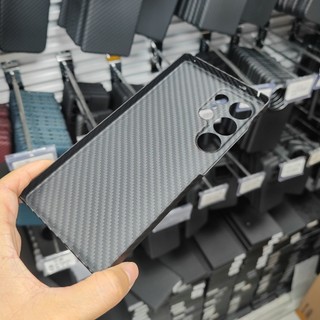 Ốp Điện Thoại Bằng Sợi Carbon Thật Cho Samsung Galaxy S25 Siêu Nguyên Chất Sợi Aramid Siêu Mỏng Cho Galaxy S25 Plus Vỏ Bảo Vệ