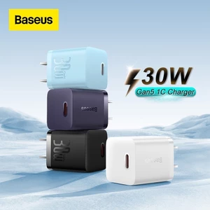 Baseus Bộ Sạc Nhanh Loại c gan5 30w Cho Máy Tính Bảng