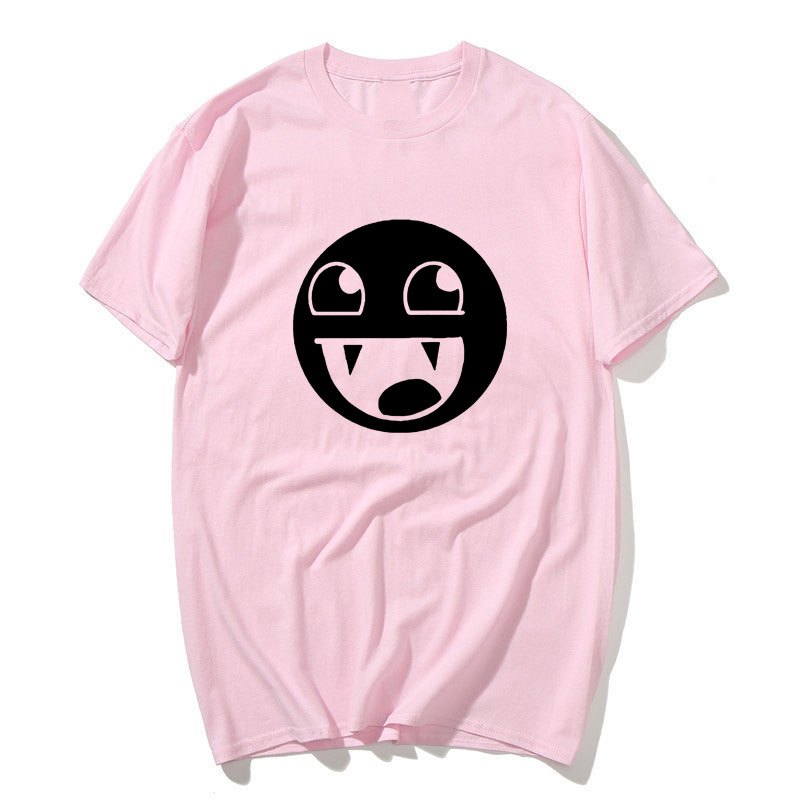Epic Face Domo Ngộ nghĩnh Meme Áo Sơ Mi Nam Nữ Cotton Tay Ngắn Thời Trang Chất Lượng Cao Áo Thun Thường Ngày Quá Khổ Dạo Phố