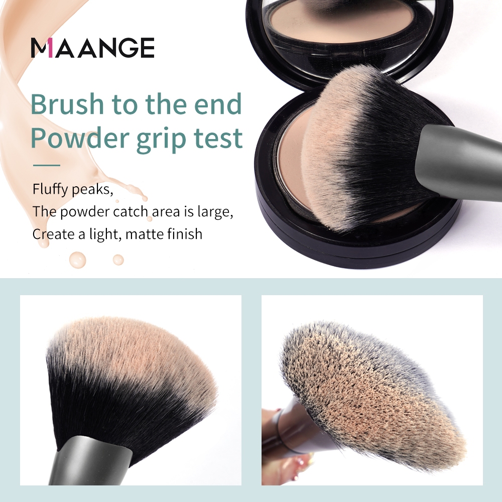 MAANGE Cọ má hồng /tạo khối Dụng cụ trang điểm Cọ trang điểm chuyên nghiệp 51265