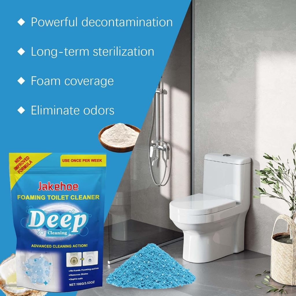 Ảnh Chất tẩy rửa nhà vệ sinh sâu, Chất tẩy rửa nhà vệ sinh bằng bọt mới 2025, Bột tự kích hoạt để làm sạch bồn cầu, Chất tẩy rửa bồn cầu tạo bọt mạnh mẽ, Vệ sinh sâu 1