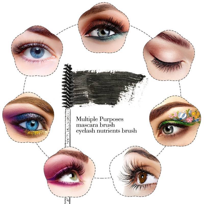 MAANGE Chổi chải mi túi 20 cây chổi mascara Loại 1 chuốt mi sau nối, uốn mi dụng cụ nối mi 51365
