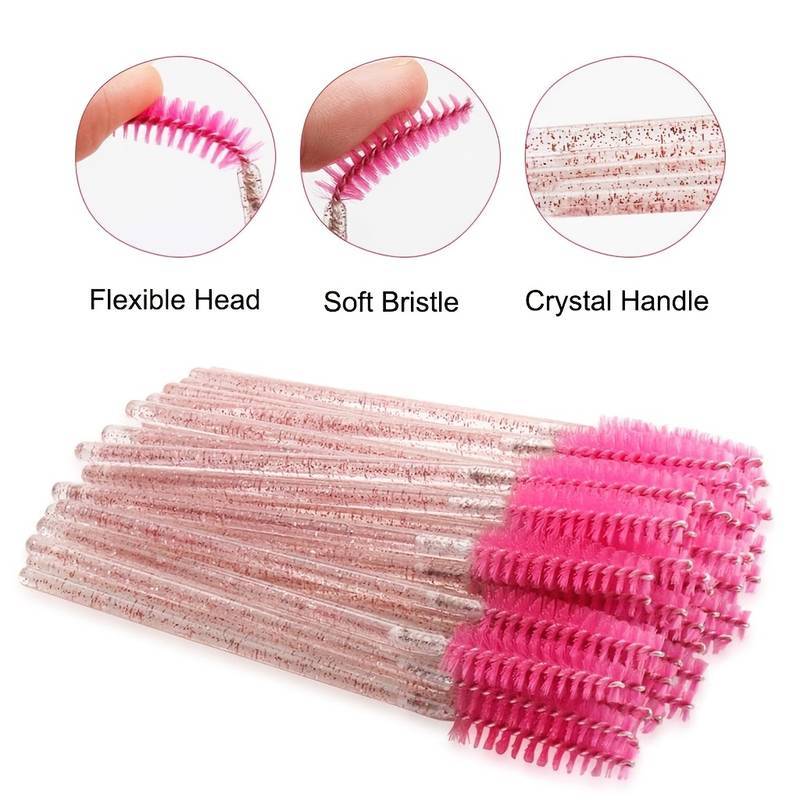 MAANGE Chổi chải mi túi 20 cây chổi mascara Loại 1 chuốt mi sau nối, uốn mi dụng cụ nối mi 51365