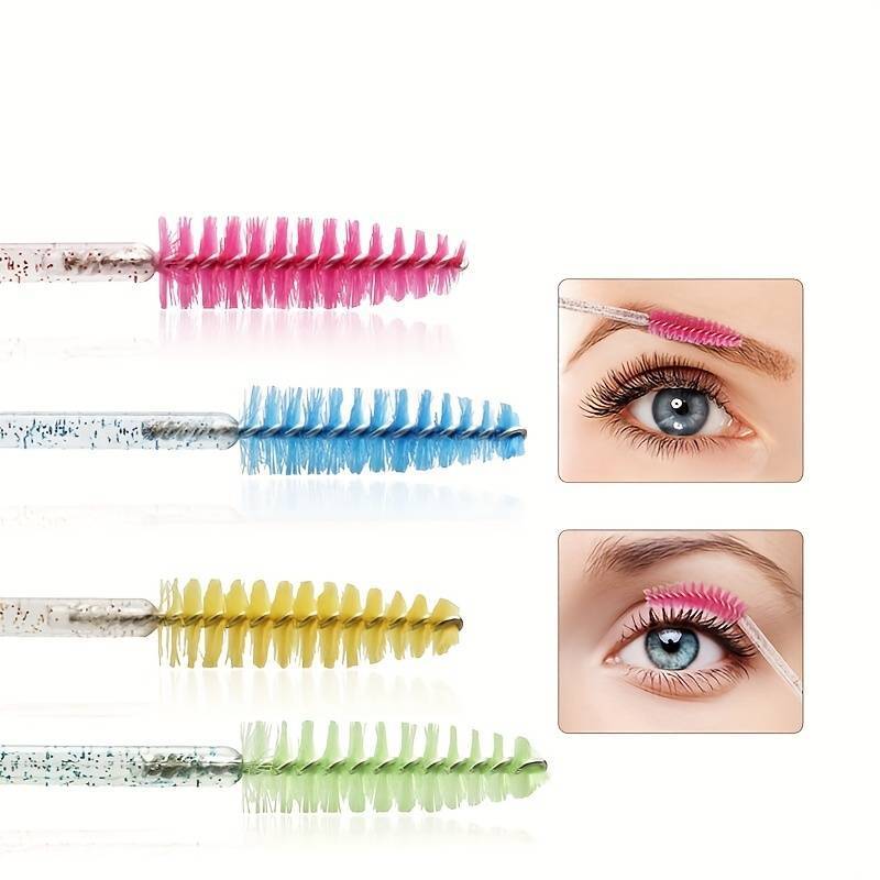 MAANGE Chổi chải mi túi 20 cây chổi mascara Loại 1 chuốt mi sau nối, uốn mi dụng cụ nối mi 51365