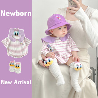 Mùa Hè Bé Gái Onesies Tay Ngắn Sơ Sinh Quần Áo Cho Bé Áo Liền Quần Hoạt Hình Dễ Thương Jumpsuit Body