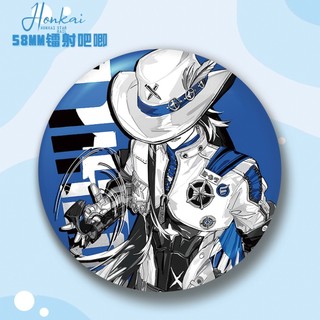 Trò Chơi Honkai Ngôi Sao Đường Sắt Boothill Argenti Huy Hiệu Nút Cài Áo Cosplay Bộ Sưu Tập Đồ Chơi Túi Trang Trí Quà Tặng